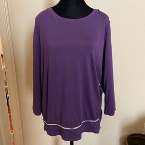 Ellen Tracy XL Pajama Top